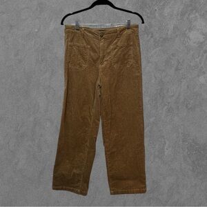 JONES NEW YORK | Jones & Co Straight Leg Tan Corduroy Trousers Pants Size 6